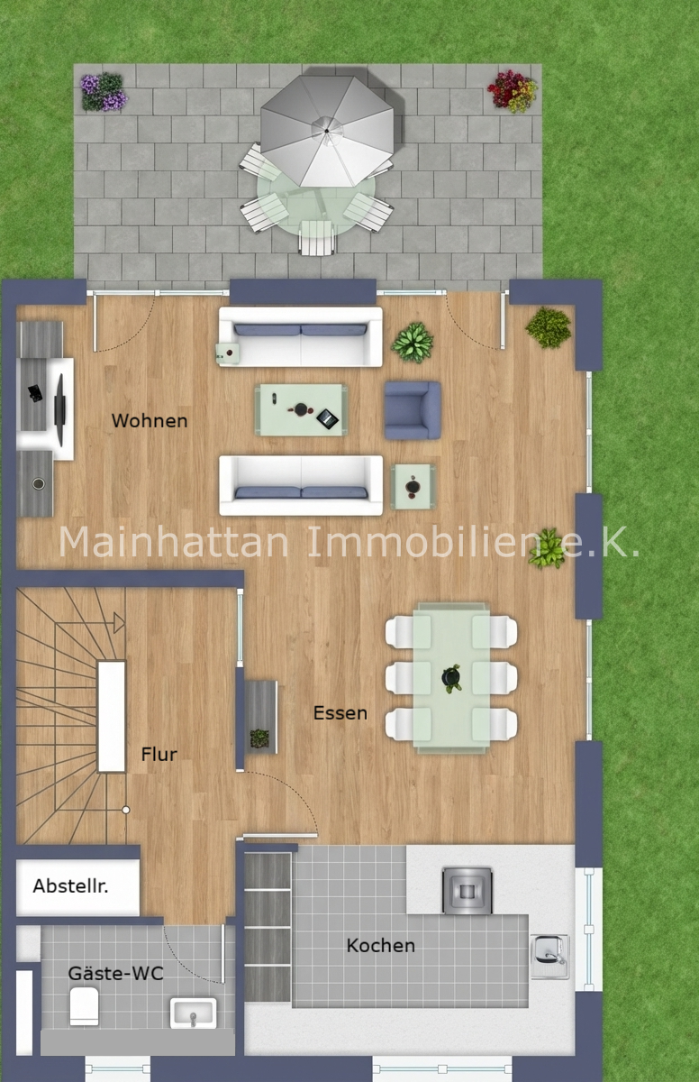 Grundriss Erdgeschoss