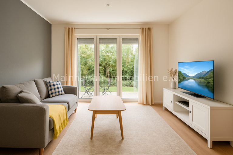 Usingen - Zentrale 2-Zimmer-Wohnung mit Terrasse | Grüne Ruheoase mitten in der Stadt