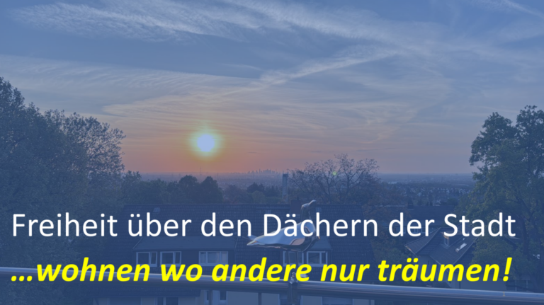 Hofheim am Taunus - Freiheit über den Dächern der Stadt